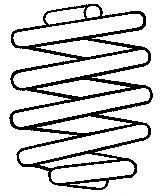 Arc spiral AUDI A4 (8D2, B5) (1994 - 2001) SACHS 997 156 piesa NOUA