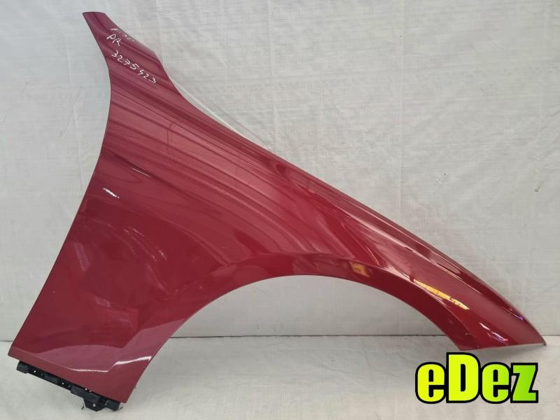 Aripa fata dreapta culoare rosu - melbourne red (a75) BMW Seria 3 (2011-2019) [F30]