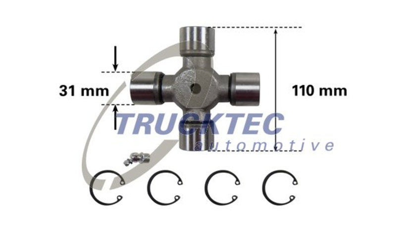 Articulatie, cardan (0134038 TRU) MERCEDES-BENZ