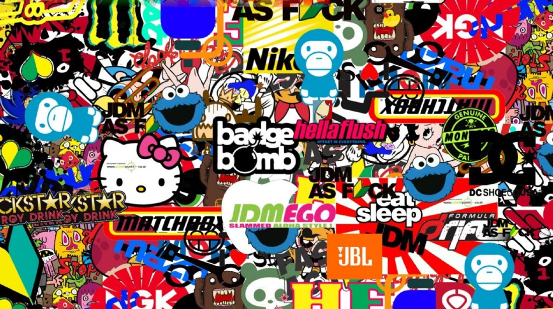 Autocolant Sticker Bomb