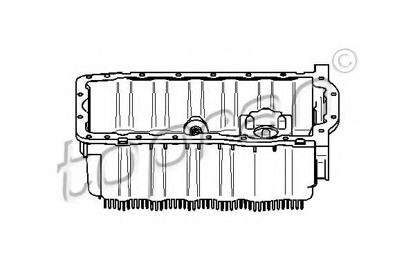 Baie ulei VW CADDY III Caroserie (2KA, 2KH, 2CA, 2CH) (2004 - 2016) TOPRAN 112 323 piesa NOUA