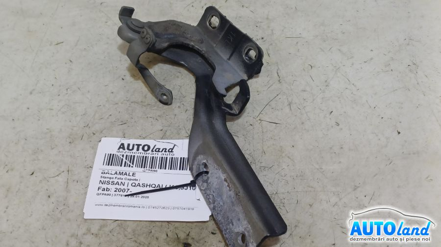 Balamale Stanga Fata Capota Nissan QASHQAI J10,JJ10 2007