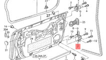 Balamale usa stanga fata Audi A4 8E 2006 2007 Seda...