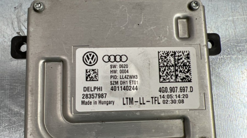 Balast droser xenon Audi A4 B8.5 Sedan 2.0 TDI clean diesel quattro Manual, 190cp sedan 2015 (4G0907697D)
