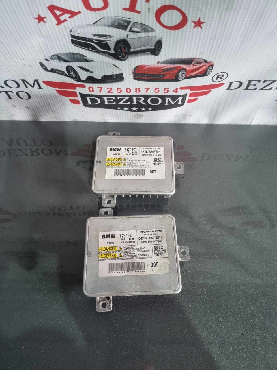 Balast Xenon / Droser 7237647 BMW Seria 1 F21