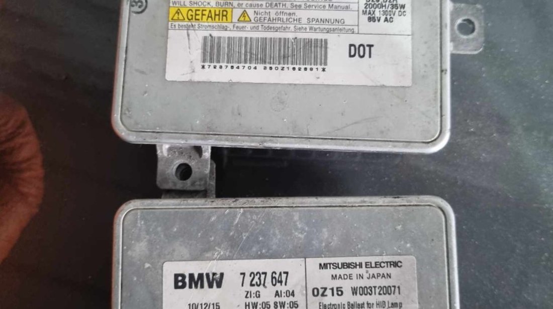 Balast Xenon / Droser 7237647 BMW Seria 3 E91 LCI