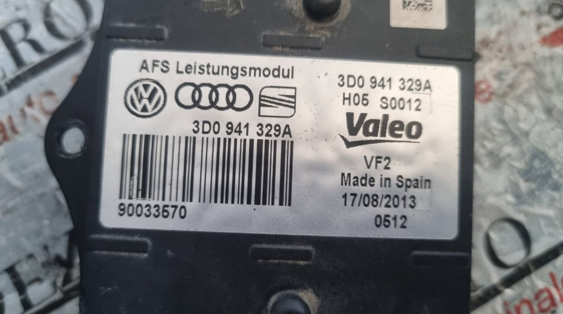 Balast xenon / Droser VW Passat B6 Variant cod piesa : 3D0941329A
