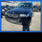 Bara fata Bara completa si cu spalator faruri BMW X3 E83 [2003 - 2006] Crossover 2.0 d MT (150 hp)