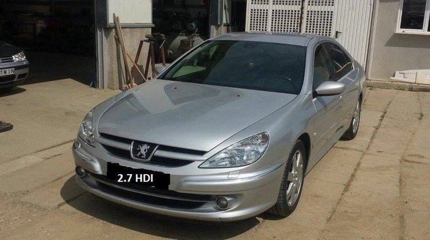 Bara fata completa cu senzori parcare si spalatoare faruri peugeot 607 facelift