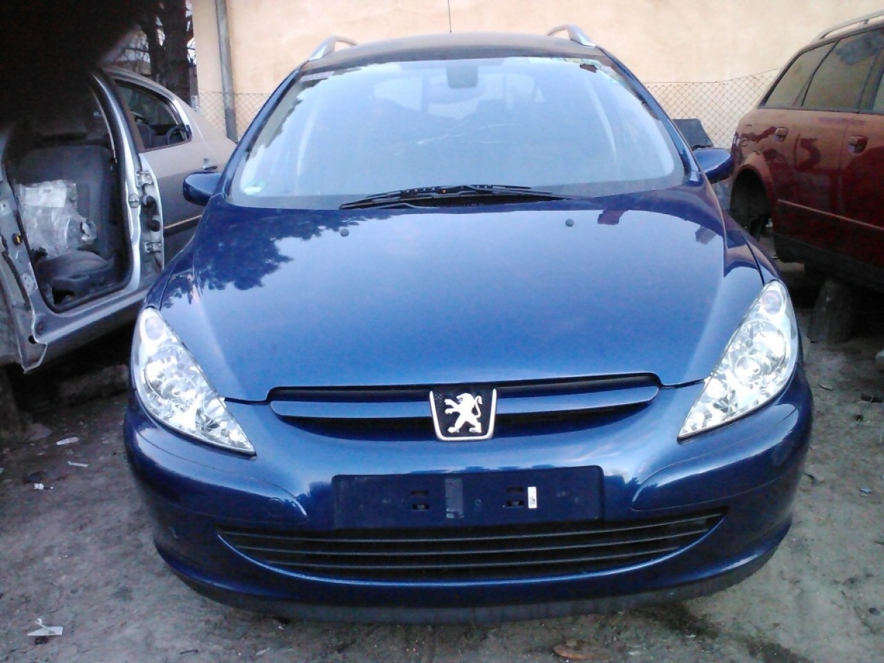 Bara fata completa peugeot 307 culoare albastru inchis