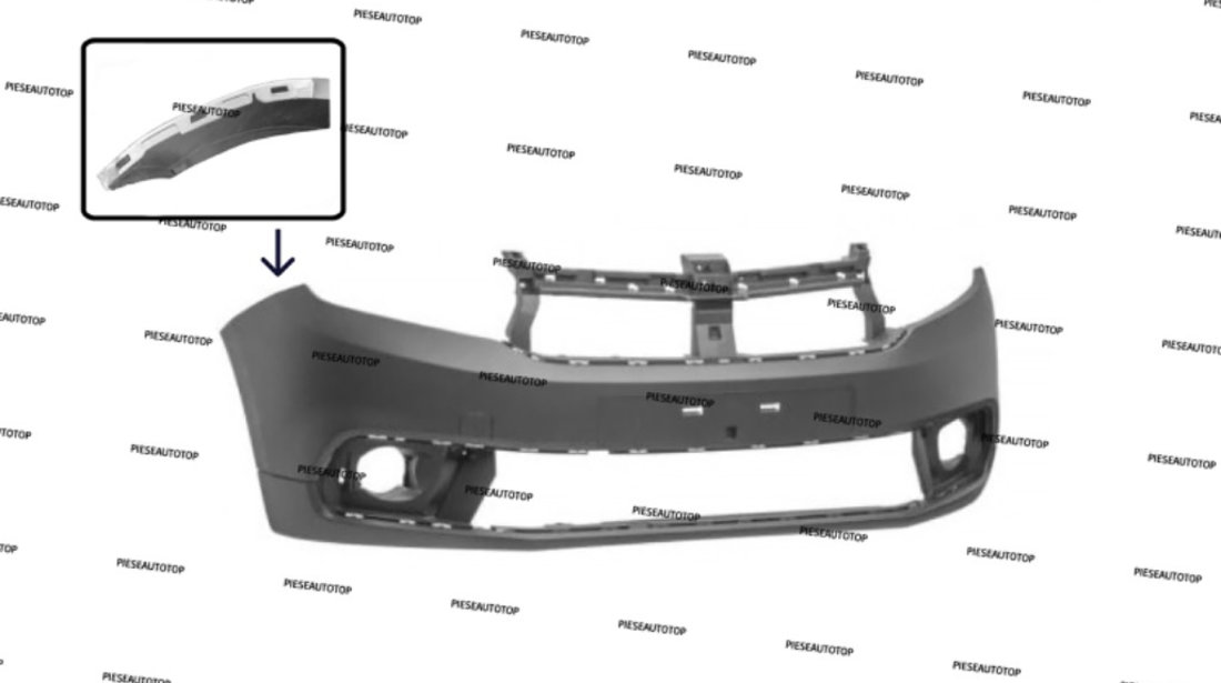 Bara fata Dacia Sandero 2 2017 NOUA 620223034R 620223103R (CU 3 ORIFICII SUPORT LATERAL)