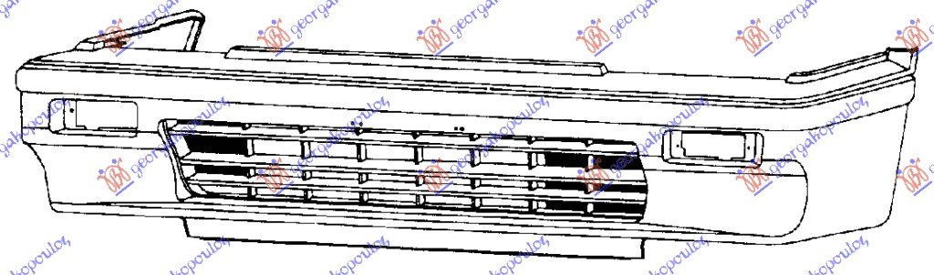 Bara Fata - Honda Civic H/B 1984 , 62511-Sb3-010