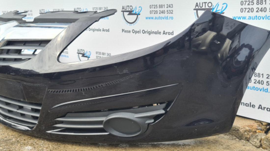 Bara fata spoiler cu grila VLD BF 197 Z20R Opel Corsa D [2006 - 2011] Hatchback 3-usi