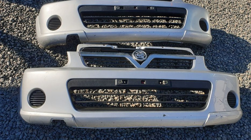 Bara fata spoiler z157 argintiu Opel Agila A 2000-2007