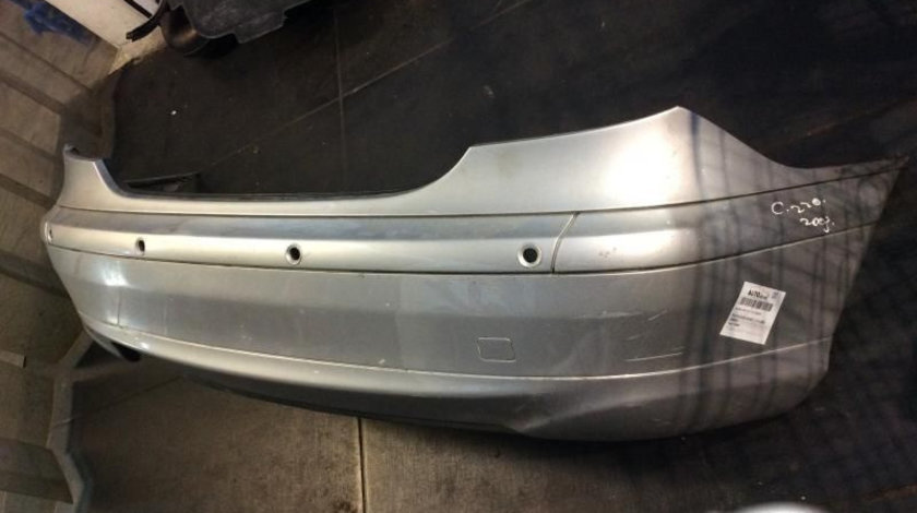 Bara Protectie Spate Argintie cu Loc Senzori Mercedes-Benz C-CLASS W203 2000