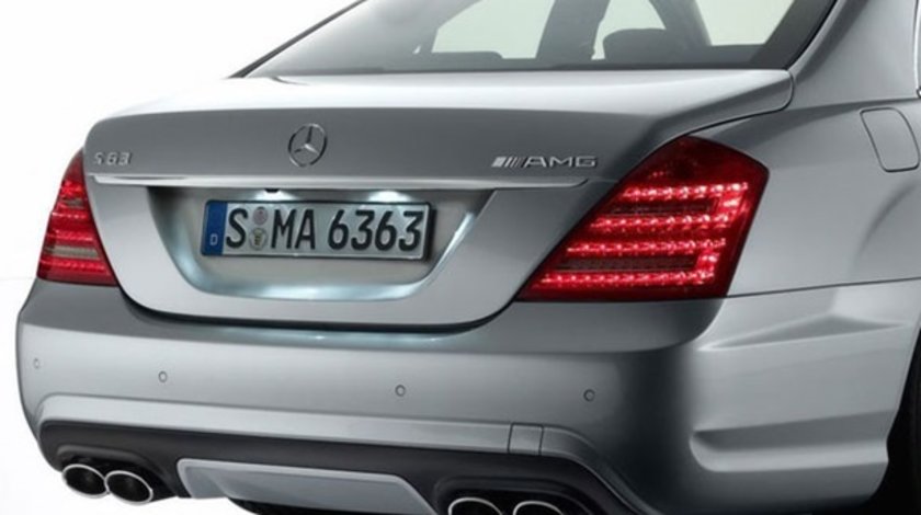 Bara spate AMG Mercedes S Class W221