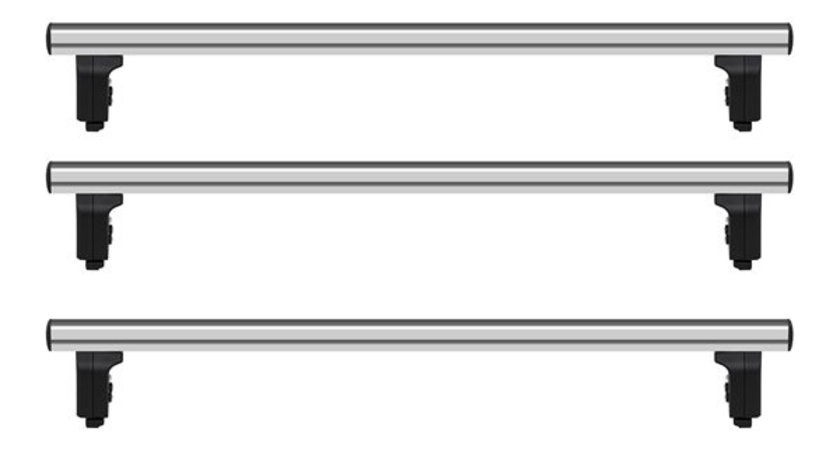 Bare transversale Mitsubishi Express (X83), model 2014+, L1,L2, aluminiu, Menabo Professional