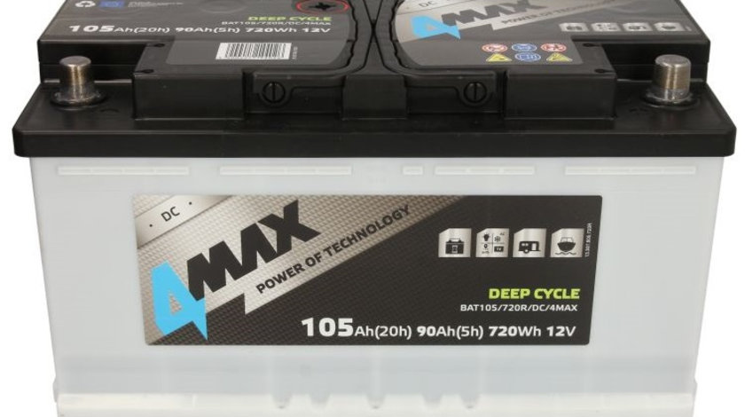 Baterie 4Max 105Ah 12V BAT105720RDC4MAX
