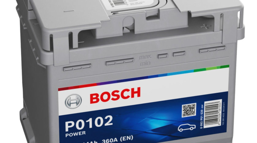 Baterie Bosch Power P0102 44Ah 360A 12V 0 092 P01 020