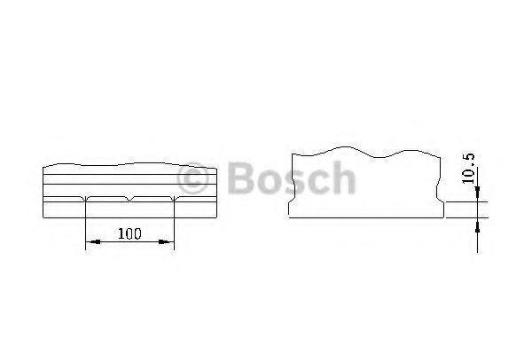 Baterie de pornire ALFA ROMEO GIULIETTA (116) (1977 - 1985) BOSCH 0 092 S40 270 piesa NOUA