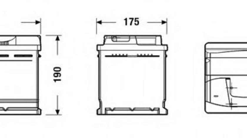 Baterie de pornire AUDI A4 (8E2, B6) (2000 - 2004) EXIDE EB740 piesa NOUA