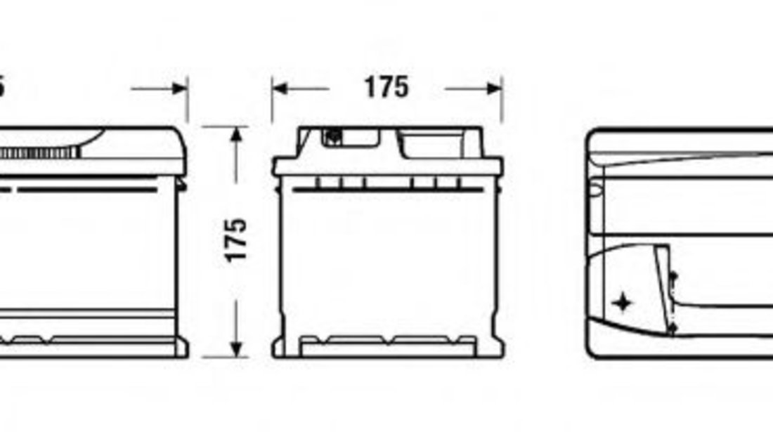 Baterie de pornire AUDI A4 (8EC, B7) (2004 - 2008) EXIDE _EB802 piesa NOUA