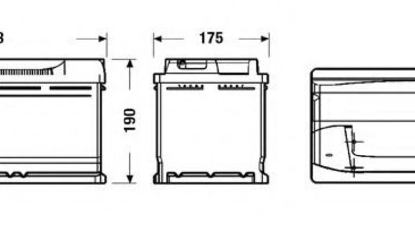 Baterie de pornire AUDI A4 Avant (8ED, B7) (2004 - 2008) EXIDE EB950 piesa NOUA