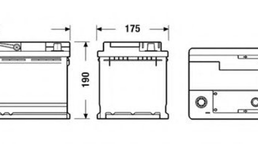 Baterie de pornire AUDI A5 (8T3) (2007 - 2016) EXIDE EB1100 piesa NOUA