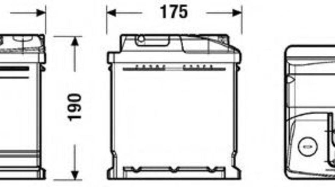 Baterie de pornire FIAT DUCATO bus (244) (2002 - 2016) EXIDE EC700 piesa NOUA