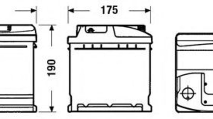 Baterie de pornire FIAT DUCATO Panorama (290) (1990 - 1994) EXIDE EC900 piesa NOUA