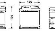 Baterie de pornire FIAT PUNTO (176) (1993 - 1999) ...