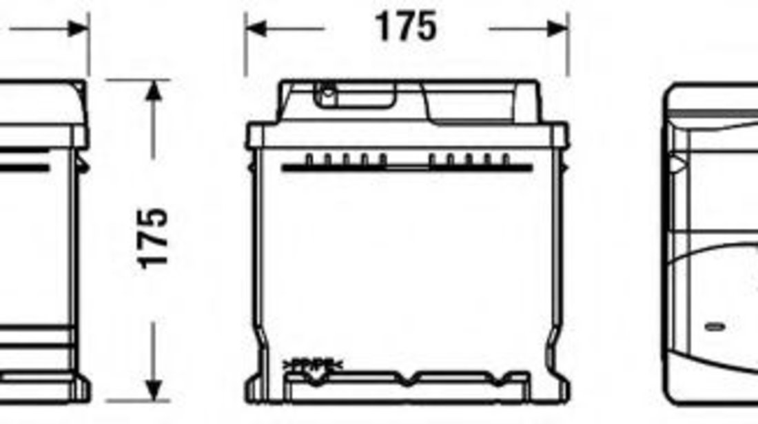 Baterie de pornire FORD FOCUS II Limuzina (DA) (2005 - 2016) EXIDE EB442 piesa NOUA