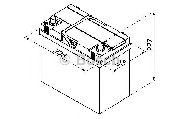 Baterie de pornire HONDA CIVIC VI Limuzina (EJ, EK) (1995 - 2001) BOSCH 0 092 S40 230 piesa NOUA