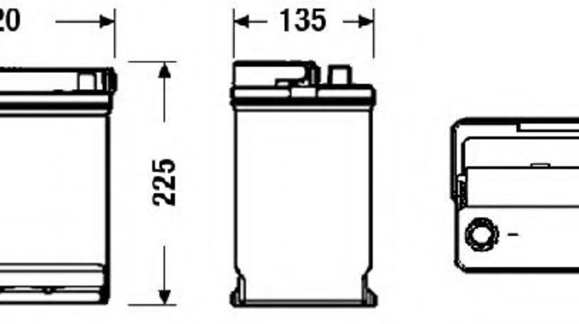 Baterie de pornire NISSAN MICRA II (K11) (1992 - 2003) EXIDE _EB450 piesa NOUA