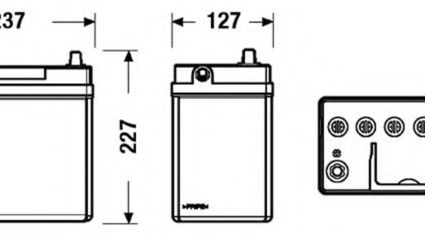 Baterie de pornire SUZUKI SWIFT II Hatchback (EA, MA) (1989 - 2005) EXIDE EB457 piesa NOUA