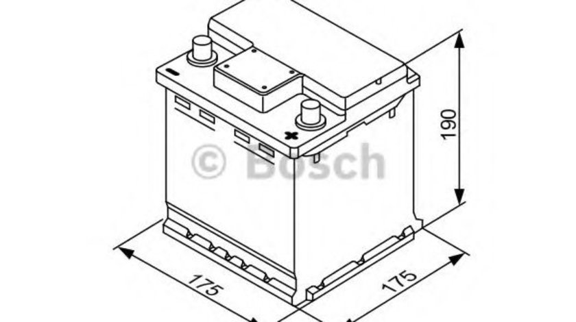 Baterie de pornire TOYOTA AYGO (WNB1, KGB1) (2005 - 2014) BOSCH 0 092 S40 001 piesa NOUA