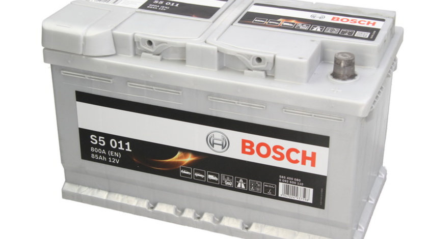 Baterie de pornire VW MULTIVAN V (7HM, 7HN, 7HF, 7EF, 7EM, 7EN) (2003 - 2015) BOSCH 0 092 S50 110 piesa NOUA