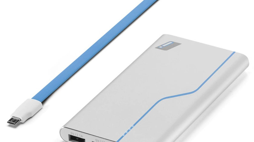 Baterie Externa Oe Bmw i Power Bank 8,000 mAh Argintiu 80292411536