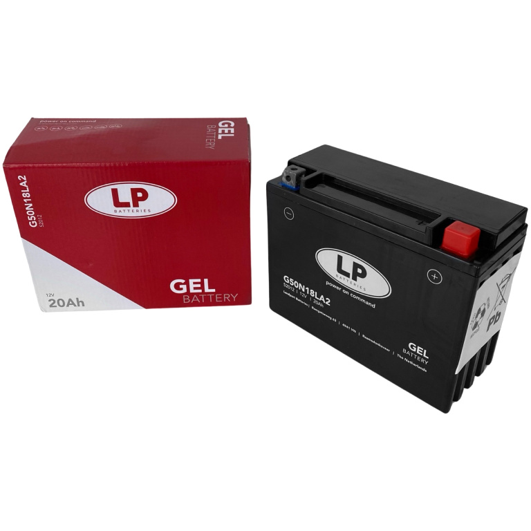 Baterie Moto LP Batteries Gel 20Ah 300A 12V MG L50N18LA2