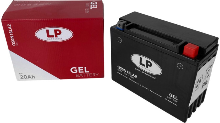 Baterie Moto LP Batteries Gel 20Ah 300A 12V MG L50N18LA2