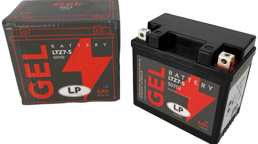 Baterie Moto LP Batteries Gel 6Ah 70A 12V MG LTZ7-S