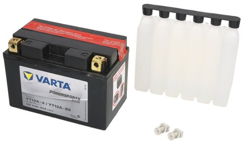 Baterie Moto Varta Powersports Agm 11Ah 12V YT12A-BS VARTA FUN