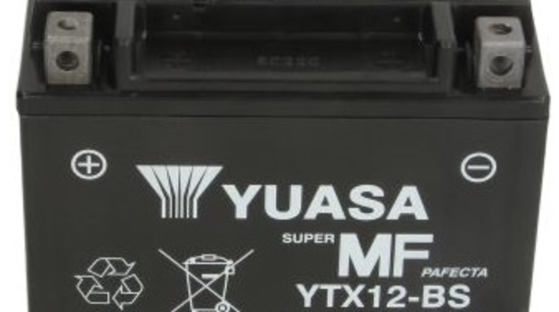Baterie Moto Yuasa 12V 10Ah 180A YTX12-BS