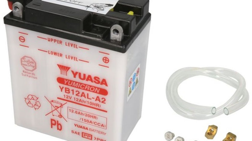 Baterie Moto Yuasa 12V 12Ah 165A YB12AL-A2