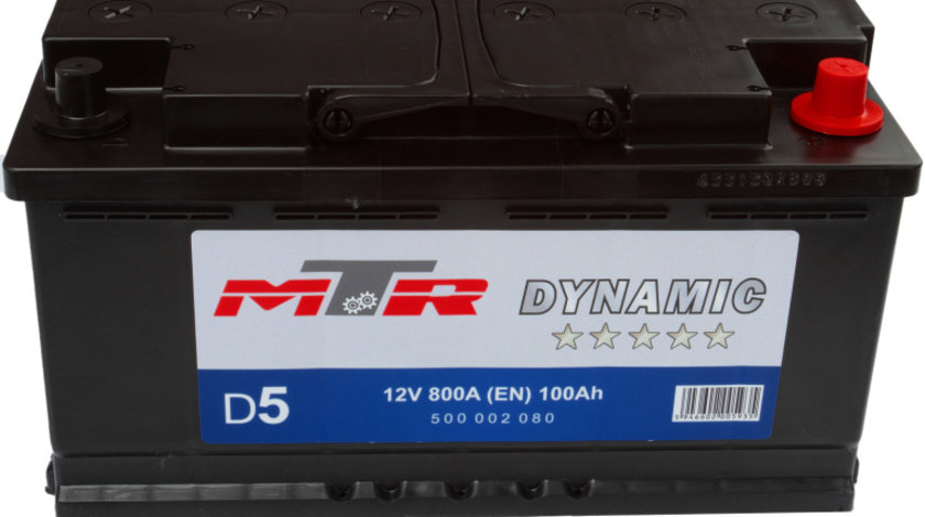 Baterie Mtr Dynamic 100Ah 800A 12V 500002080
