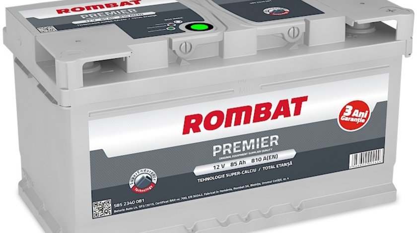 Baterie Rombat Premier 85Ah 810A 5852340081ROM