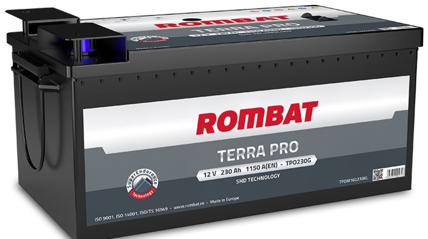 Baterie Rombat Terra Pro 230Ah 1150A 73059F3115ROM