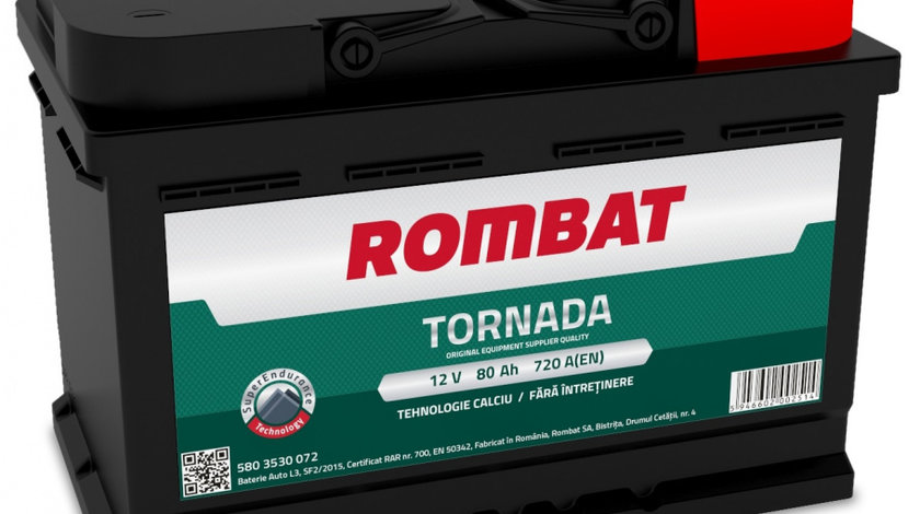 Acumulator rombat tornada 12v - oferte.