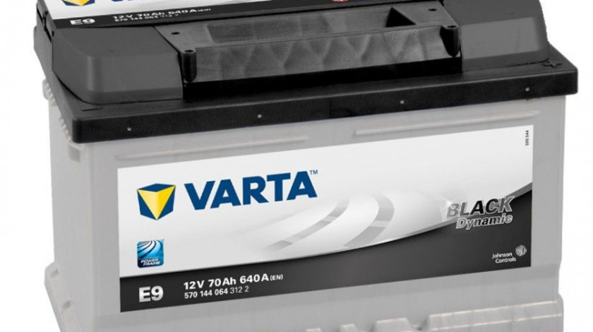 Baterie Varta Black Dynamic E9 70Ah 640A 12V 5701440643122