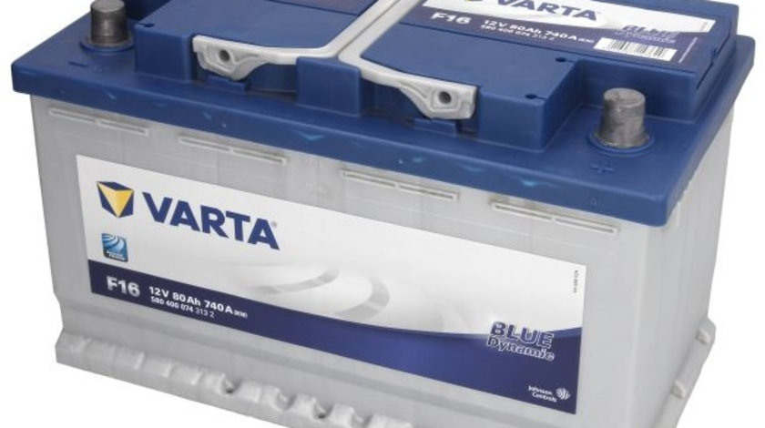 Baterie Varta Blue Dynamic F16 80Ah 740A 12V 5804000743132